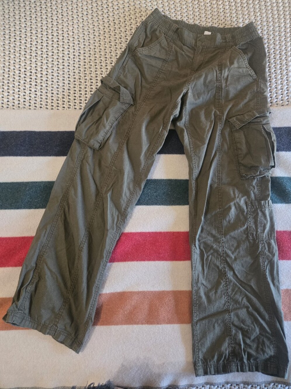H&M Olive Green Cargo Pants